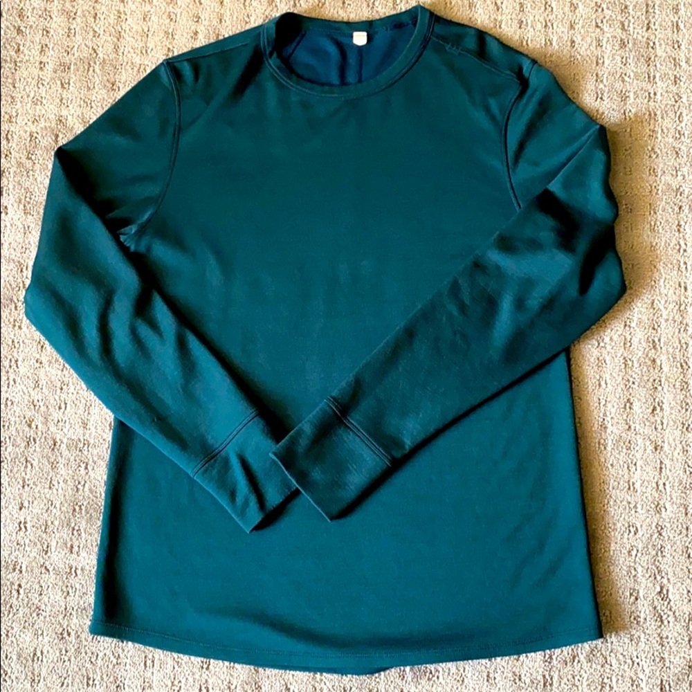 lululemon athletica Teal Long Sleeve Shirt